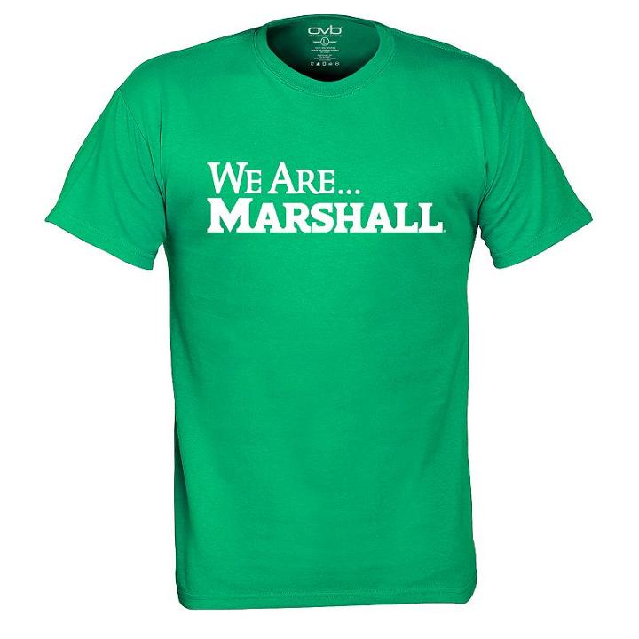 Men's Marshall Thundering Herd We Are Tee, Size: Large, Dark Green