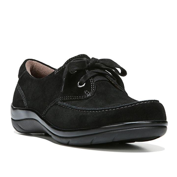 Naturalsoul By Naturalizer Interact Women's Moc-toe Shoes, Size: Medium (8), Black