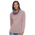 Women's Columbia Glenwood Park Fleece Sweater, Size: Small, Brt Pink