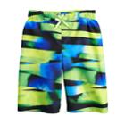 Boys 8-20 Zeroxposur Laser Swim Trunks, Size: Large, Green