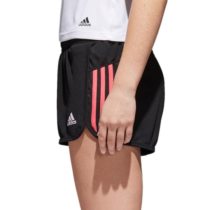 Women's Adidas Design 2 Move Knit Shorts, Size: Xs, Brt Pink