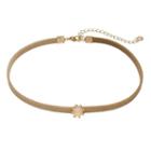 Lc Lauren Conrad Pink Simulated Opal Choker Necklace, Women's, White
