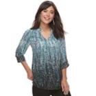 Women's Apt. 9&reg; High-low Hem Popover Tunic, Size: Large, Natural