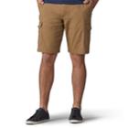 Men's Lee Extreme Motion Swope Cargo Shorts, Size: 30, Med Brown