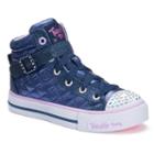 Skechers Twinkle Toes Shuffles Sweetheart Sole Girls' Light-up Sneakers, Girl's, Size: 13, Blue
