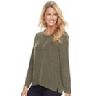 Women's Sonoma Goods For Life&trade; Raglan Top, Size: Xl, Green