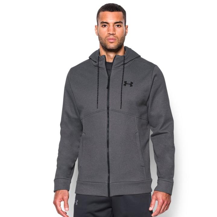 Men's Under Armour Armour Fleece Full-zip Hoodie, Size: Large, Grey Other