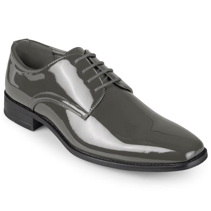 Vance Co. Cole Men's Oxford Dress Shoes, Size: 10 Wide, Grey