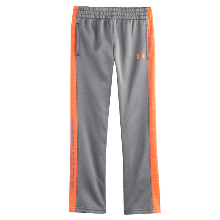 Boys 4-7 Under Armour Twist Logo Pants, Size: 7, White Oth