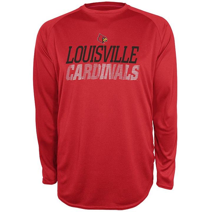 Men's Champion Louisville Cardinals Team Tee, Size: Medium, Red