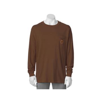 Men's Bear River Workwear Tee, Size: Xxl, Dark Brown
