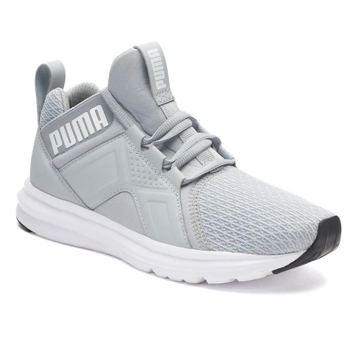 Puma Enzo Jr. Boys' Running Shoes, Size: 7, Grey Other