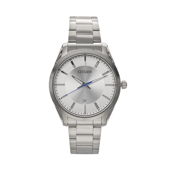 Citizen Men's Stainless Steel Watch - Bi1030-53a, Grey