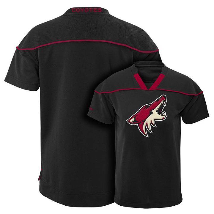 Boys 8-20 Reebok Arizona Coyotes Faceoff Tee, Boy's, Size: M(10-12), Black