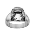 Star Wars: Episode Vii The Force Awakens Men's Stainless Steel Kylo Ren Ring, Size: 12, Grey