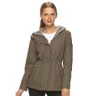 Women's Free Country Hooded Reversible Anorak Jacket, Size: Small, Grey Other