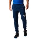 Men's Adidas Essential Logo Jersey Pants, Size: Xl, Blue (navy)