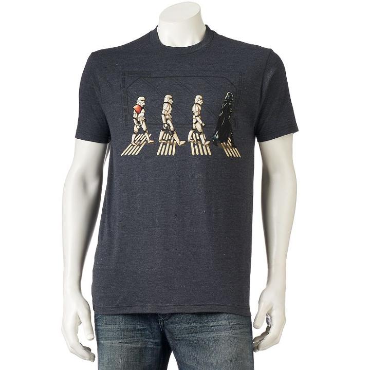 Men's Star Wars Death Star Road Tee, Size: Small, Grey (charcoal)