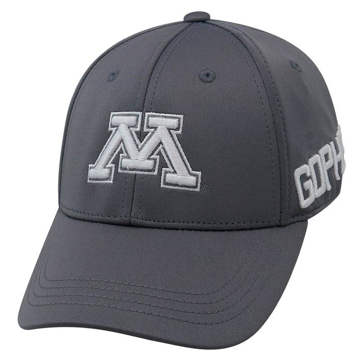 Youth Top Of The World Minnesota Golden Gophers Bolster Mesh Cap, Boy's, Grey Other