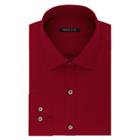 Men's Van Heusen Flex Collar Slim-fit Pincord Dress Shirt, Size: 17-34/35, Red