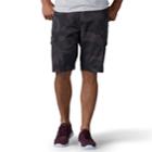 Men's Lee Extreme Motion Swope Cargo Shorts, Size: 30, Med Grey