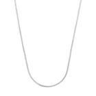 Sterling Silver Square Snake Chain Necklace - 24 In, Women's, Size: 24