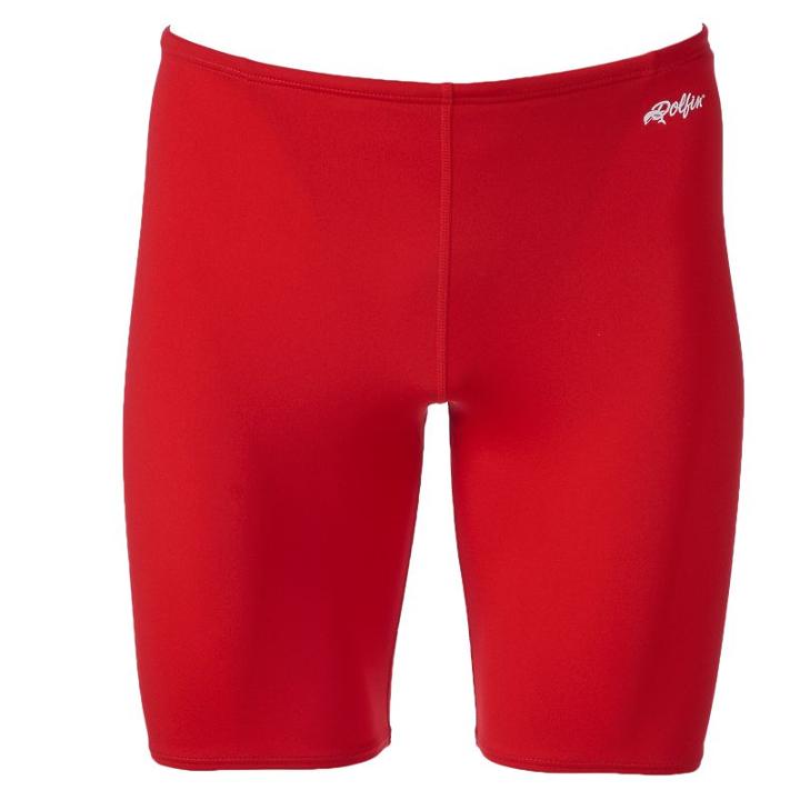 Men's Dolfin Solid Jammer Swim Trunks, Size: 40, Beig/green (beig/khaki)