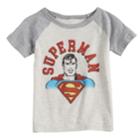 Toddler Boy Jumping Beans&reg; Marvel Super-man Raglan Graphic Tee, Size: 2t, Oatmeal