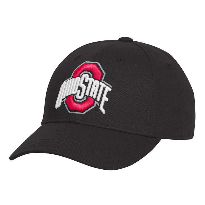 Youth Ohio State Buckeyes Signal Adjustable Cap, Kids Unisex, Black