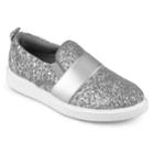 Journee Collection Luster Women's Sneakers, Size: Medium (8.5), Silver