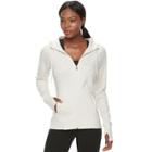 Women's Tek Gear&reg; Full-zip Fleece Hoodie, Size: Xl, Light Grey