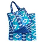 Celebrate Summer Together Quilted Beach Blanket & Tote, Adult Unisex, Size: 60x70, Blue
