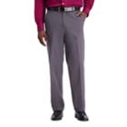 Men's Haggar&reg; Work To Weekend&reg; Pro Stretch Relaxed-fit Flat-front Casual Pants, Size: 38x30, Grey