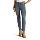 Women's Lee Rebound Slim Fit Skinny Jeans, Size: 8 T/l, Silver