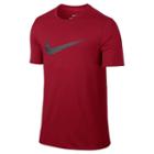 Men's Nike Dry Swoosh Tee, Size: Large, Light Pink