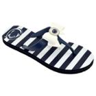 Women's College Edition Penn State Nittany Lions Bow Flip-flops, Size: Small, Red