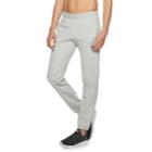 Women's Tek Gear&reg; Fleece Banded Bottom Mid-rise Sweatpants, Size: Xs, Light Grey