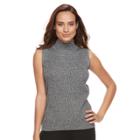 Petite Dana Buchman Sleeveless Turtleneck Top, Women's, Size: L Petite, Oxford
