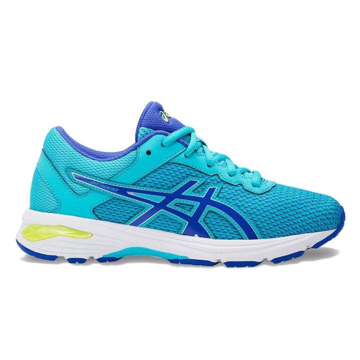 Asics Gt-1000 6 Grade School Girls' Sneakers, Size: 3, Turquoise/blue (turq/aqua)