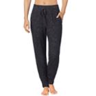 Women's Cuddl Duds Soft Knit Jogger Pants, Size: Xs, Grey (charcoal)