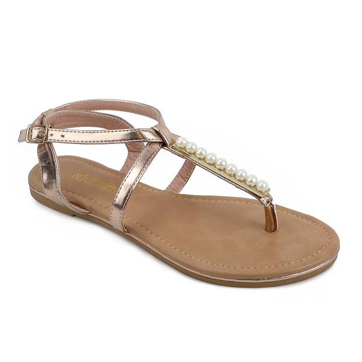 Olivia Miller Wren Women's Sandals, Girl's, Size: 7, Med Pink