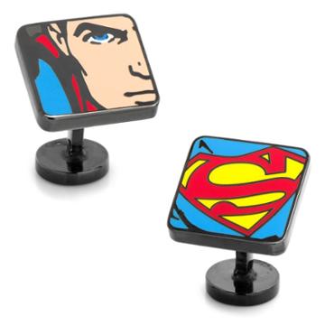 Dc Comics Superman Comic Squares Cufflinks, Men's, Multicolor