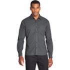 Men's Van Heusen Never Tuck Slim-fit Button-down Shirt, Size: Medium, Green