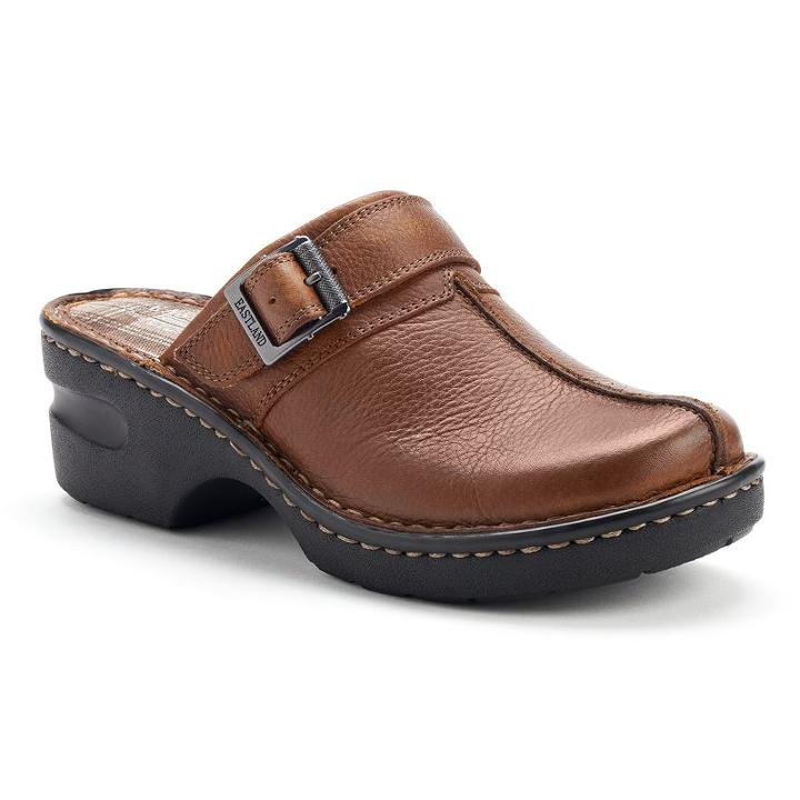 Eastland Mae Women's Clogs, Size: Medium (6.5), Med Brown