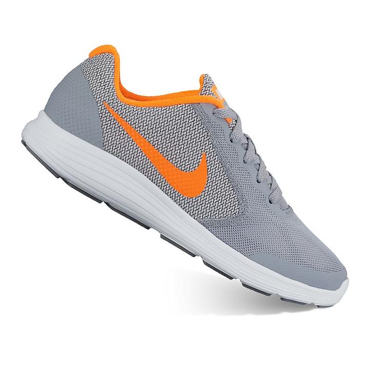 Nike Revolution 3 Grade-school Boys' Running Shoes, Size: 6, Grey Other