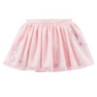Girls 4-8 Carter's Pink Embroidered Tutu Skirt, Size: 6-6x, Light Pink