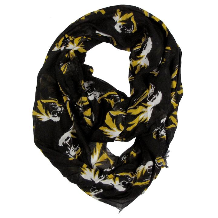 Missouri Tigers Logo Infinity Scarf, Women's, Multicolor