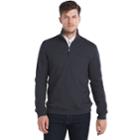 Big & Tall Van Heusen Flex Classic-fit Stretch Fleece Quarter-zip Pullover, Men's, Size: Xxl Tall, Black