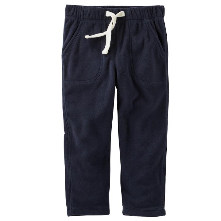Boys 4-12 Oshkosh B'gosh&reg; Microfleece Pants, Size: 4, Blue