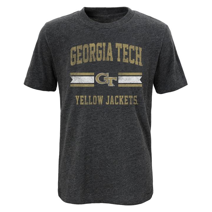 Boys 4-18 Georgia Tech Yellow Jackets Player Pride Tee, Size: 12-14, Grey